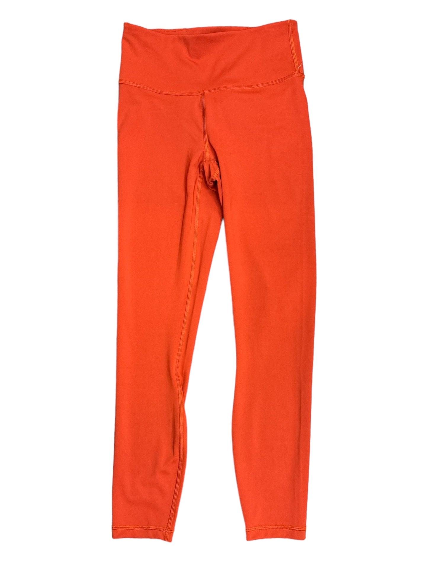 Orange Athletic Leggings The North Face, Size Xs