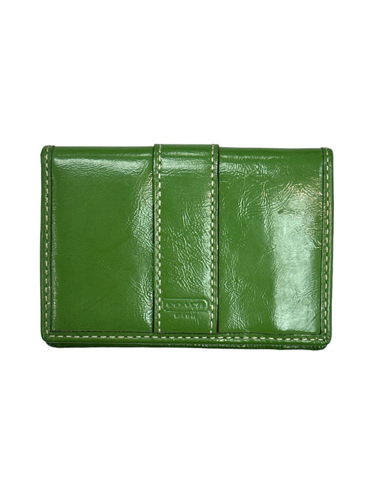 Wallet Designer Coach, Size Small