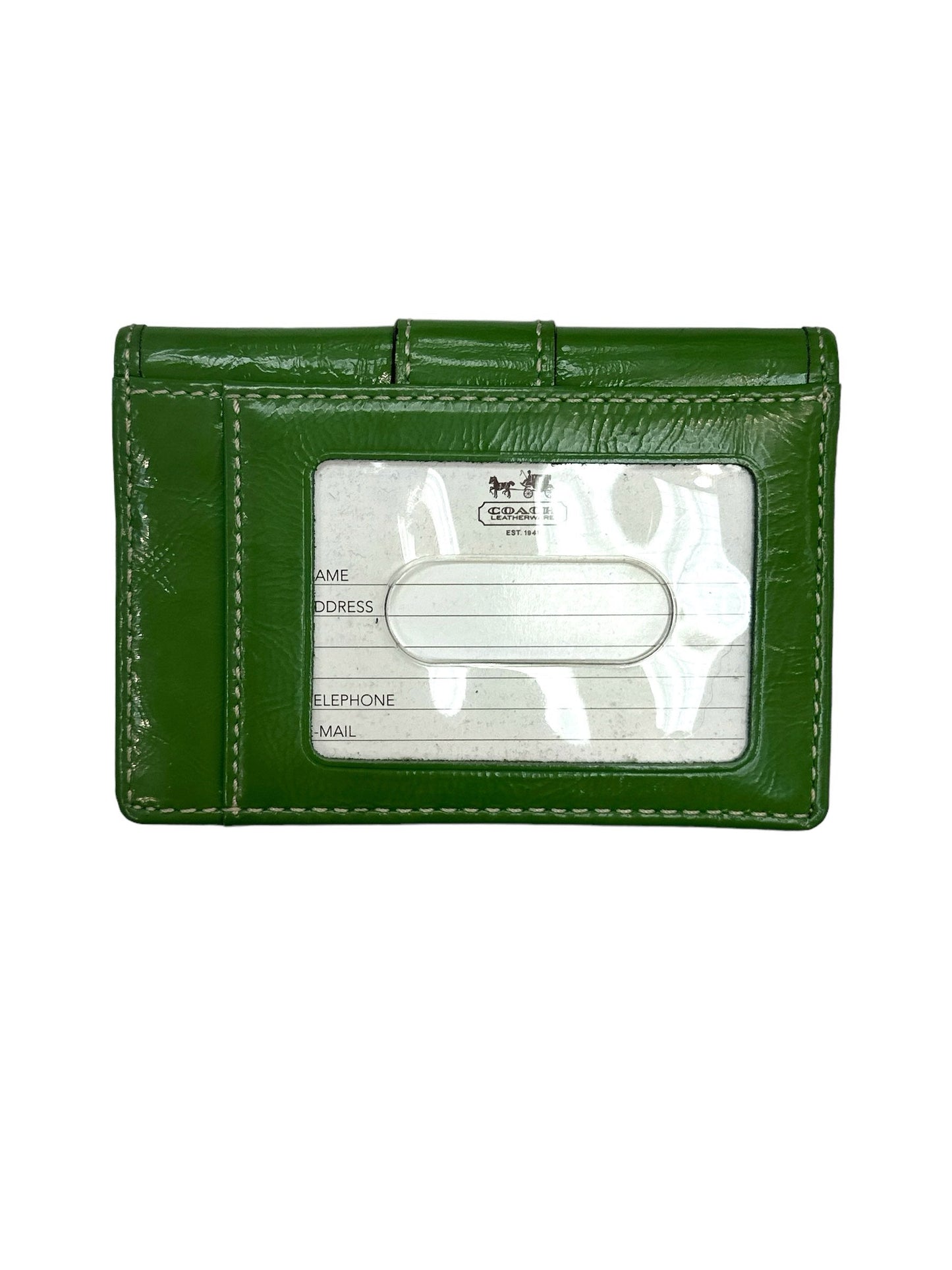 Wallet Designer Coach, Size Small