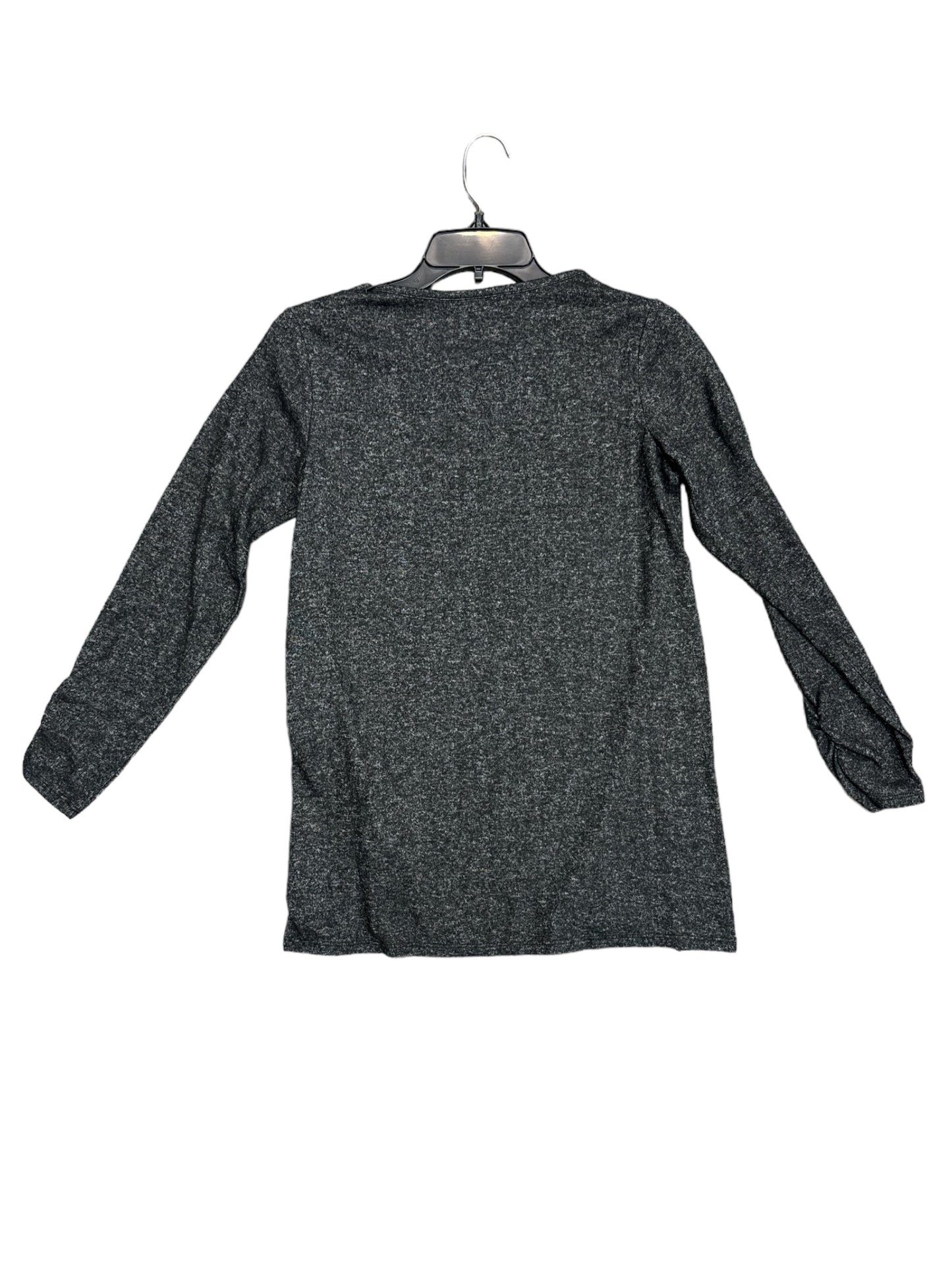 Top Long Sleeve By Apt 9 In Grey, Size: S