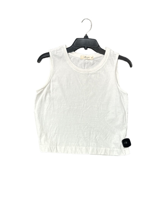 Tank Top By Clothes Mentor In White, Size: M