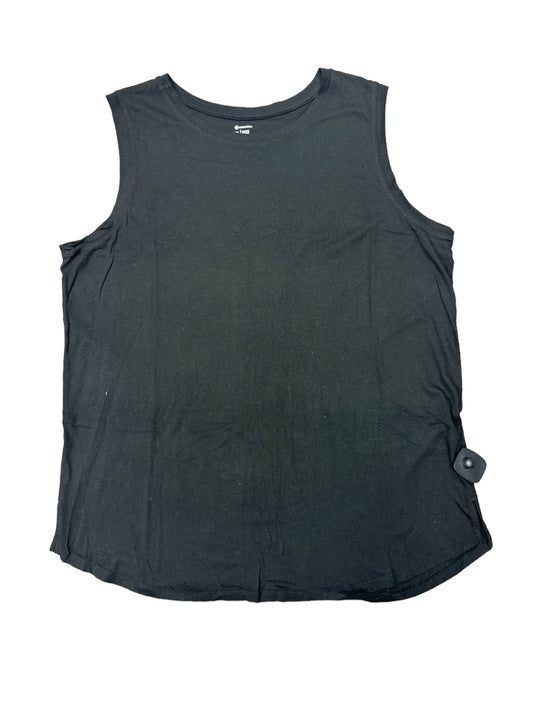 Tank Top By Members Mark In Black, Size: 2x