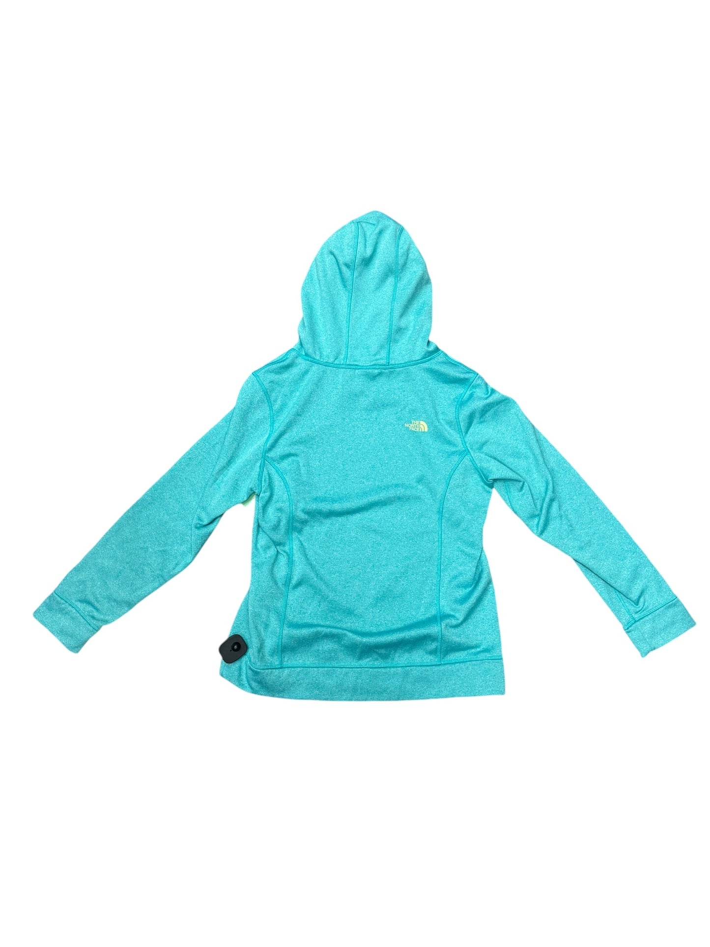 Sweatshirt Hoodie By The North Face In Teal, Size: L