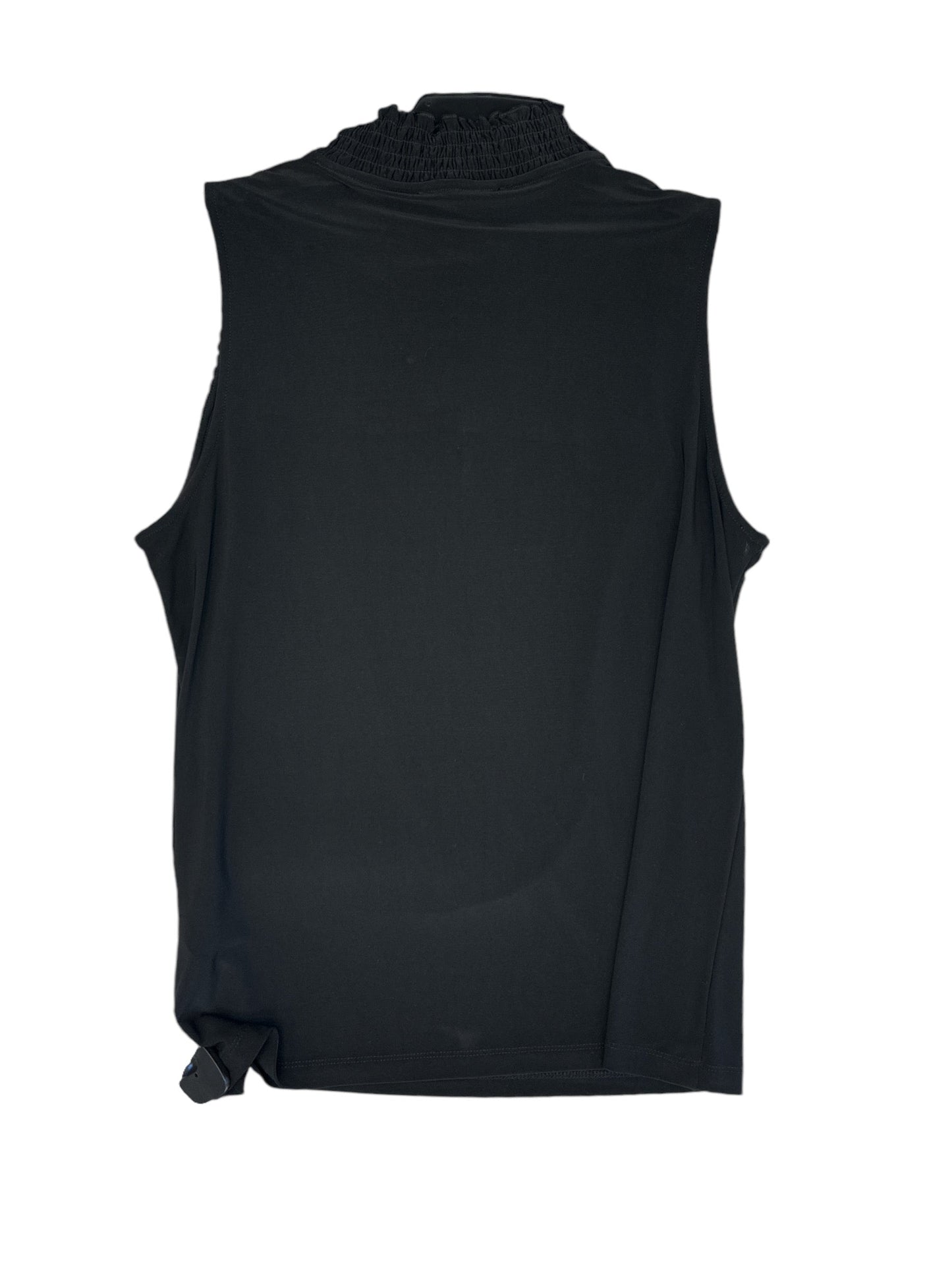 Top Sleeveless By Dkny In Black, Size: M