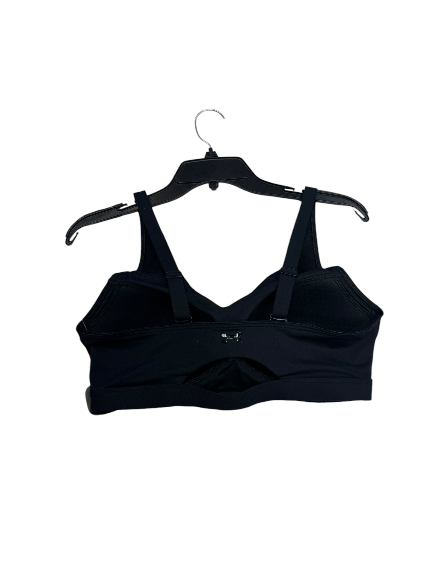 Athletic Bra By Under Armour In Black, Size: L