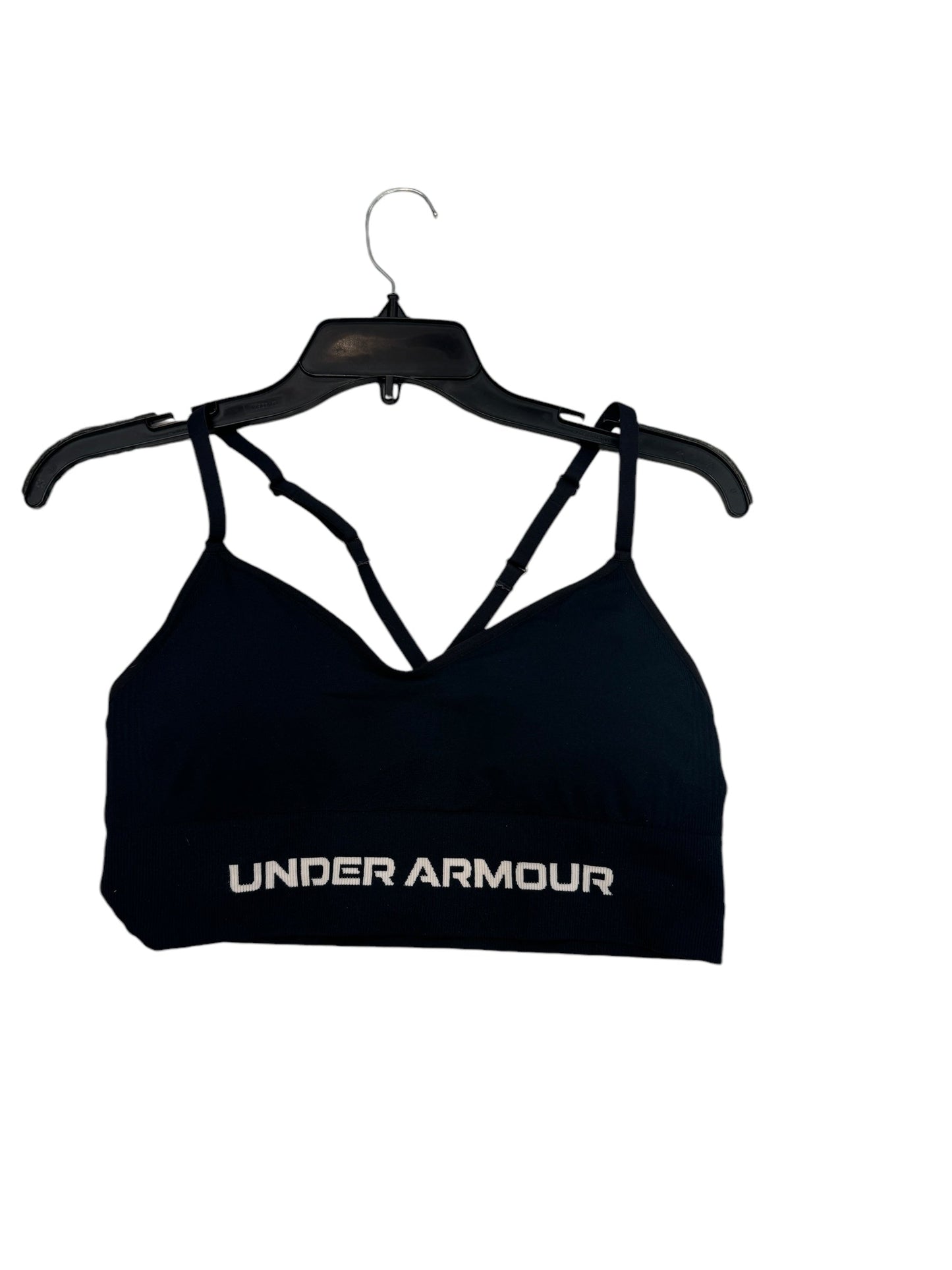 Athletic Bra By Under Armour In Black, Size: M