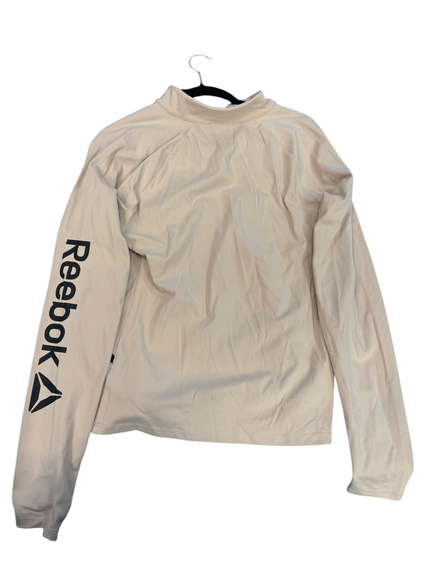 Athletic Sweatshirt Collar By Reebok In Pink, Size: Xl