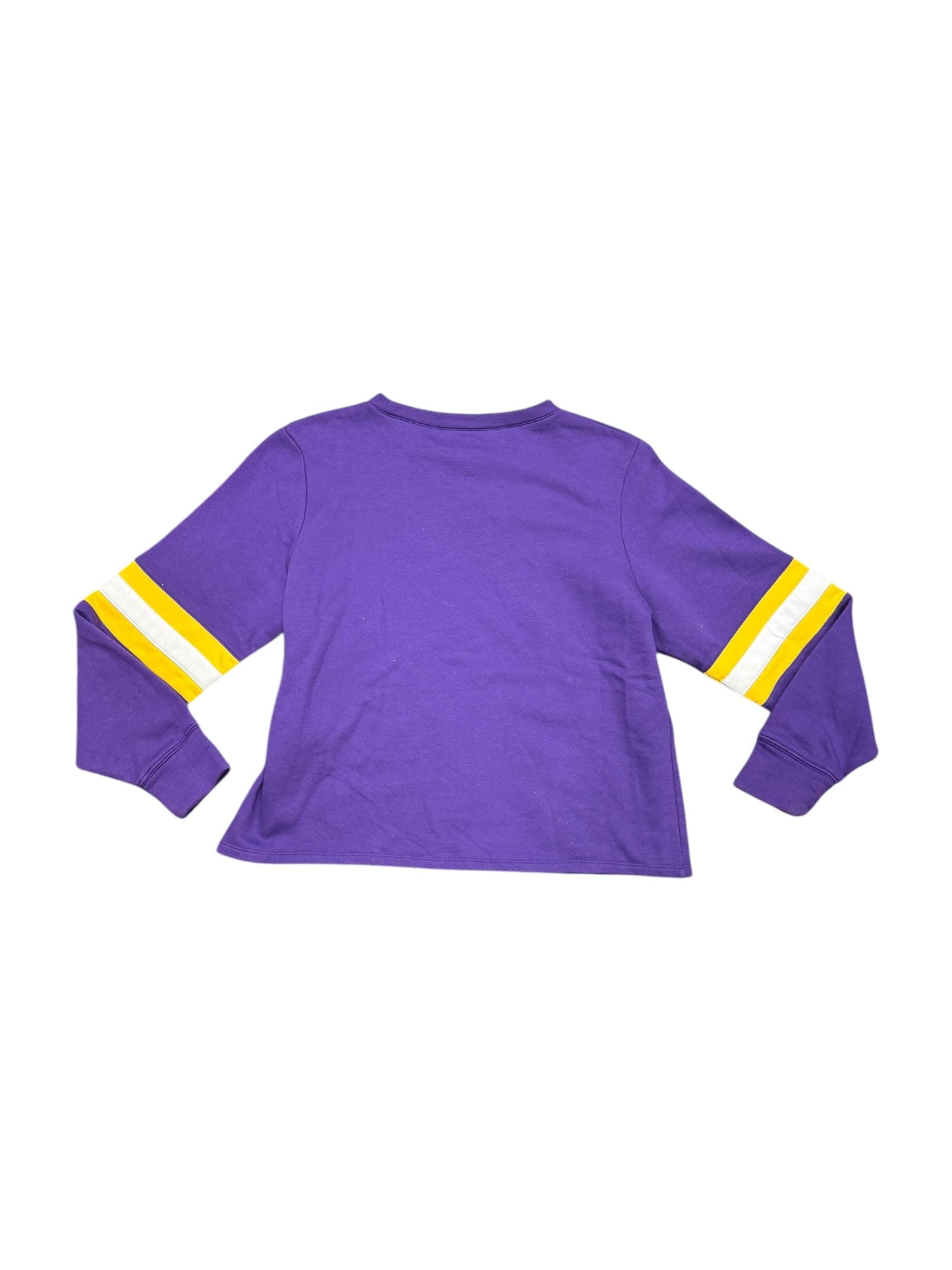 Sweatshirt Crewneck By Nfl In Purple, Size: 2x