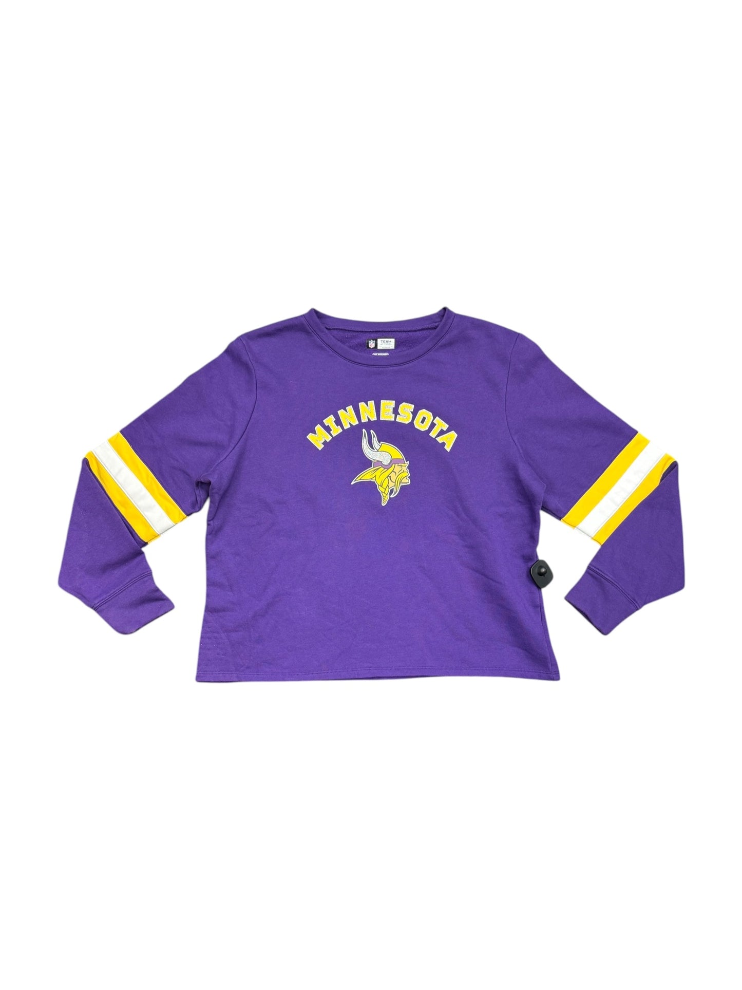 Sweatshirt Crewneck By Nfl In Purple, Size: 2x