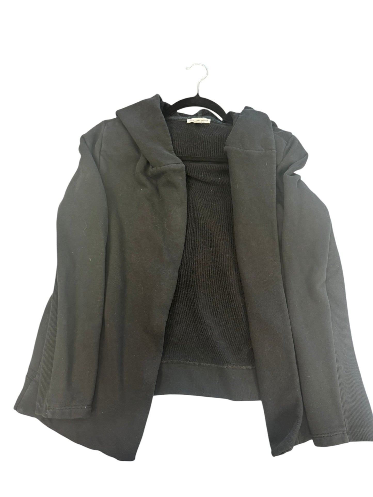 Sweatshirt Hoodie By James Perse In Black, Size: M