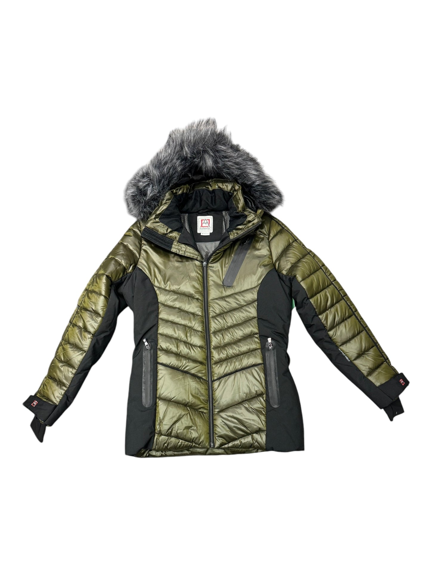 Coat Parka By Avalanche In Green, Size: M