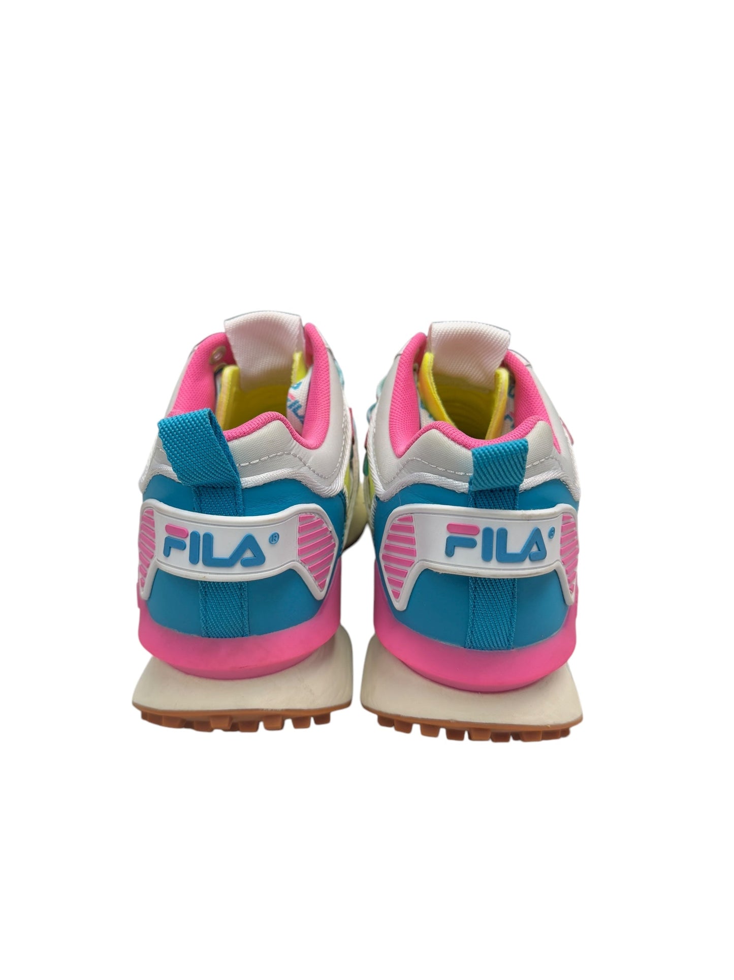 Shoes Sneakers By Fila In Multi-colored, Size: 7