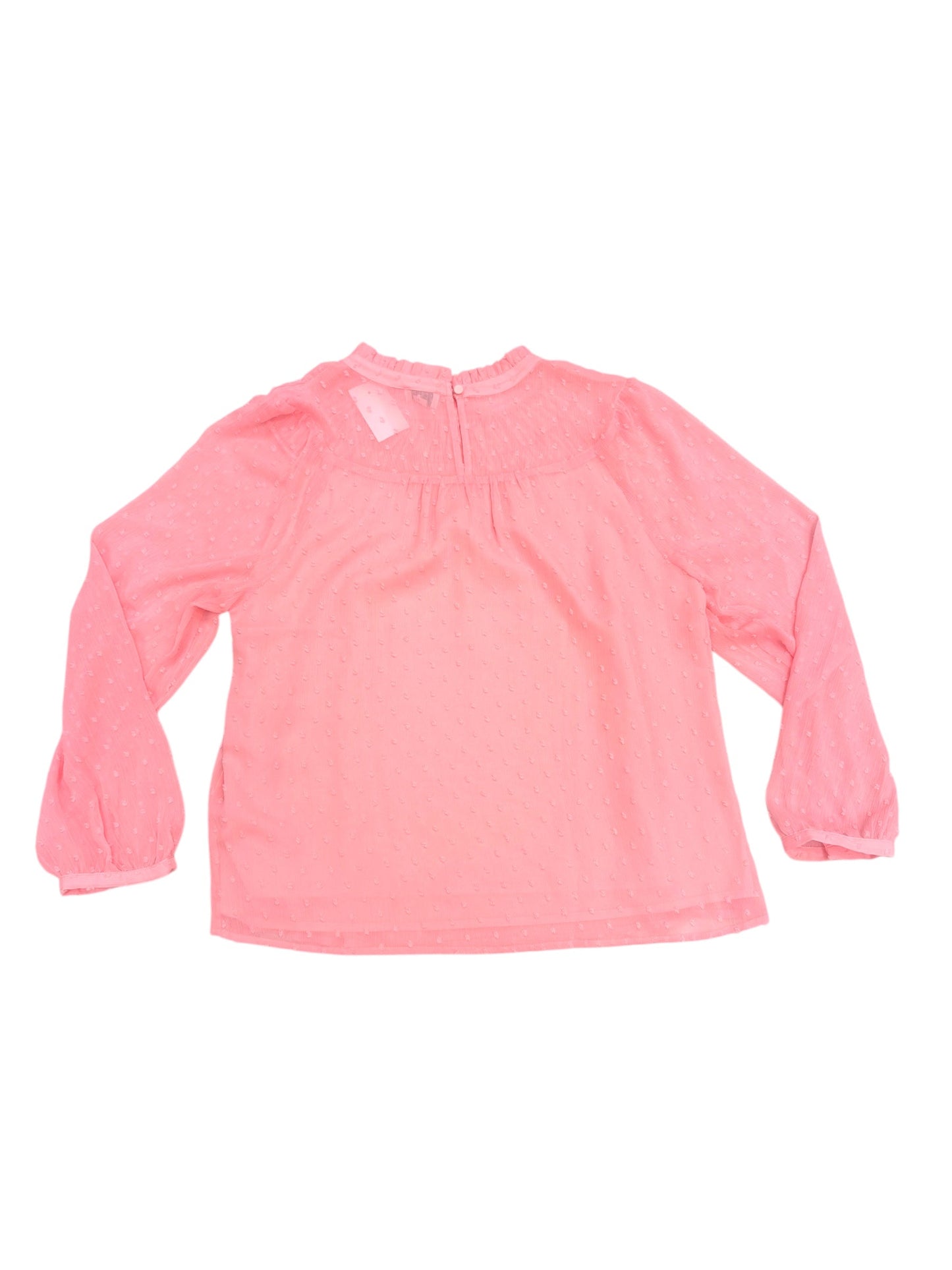 Top Long Sleeve By J. Crew In Pink, Size: M