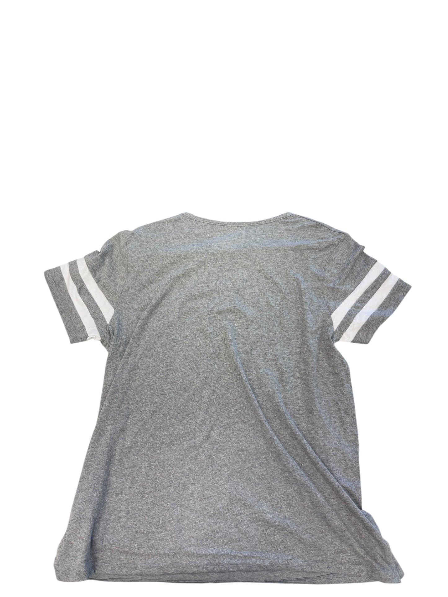 Top Short Sleeve By Majestic In Grey, Size: Xl