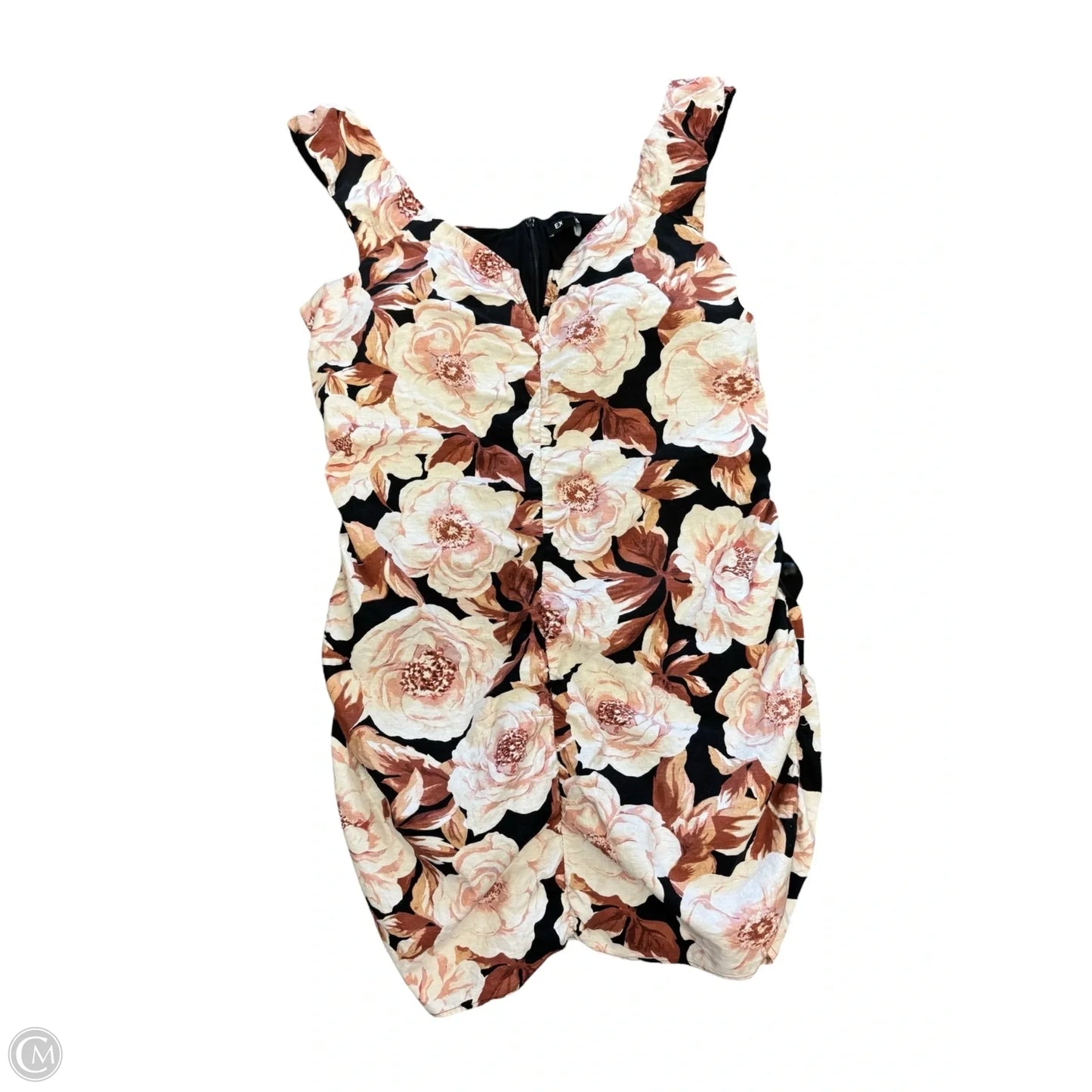 Dress Casual Midi By Express In Floral Print, Size: 16
