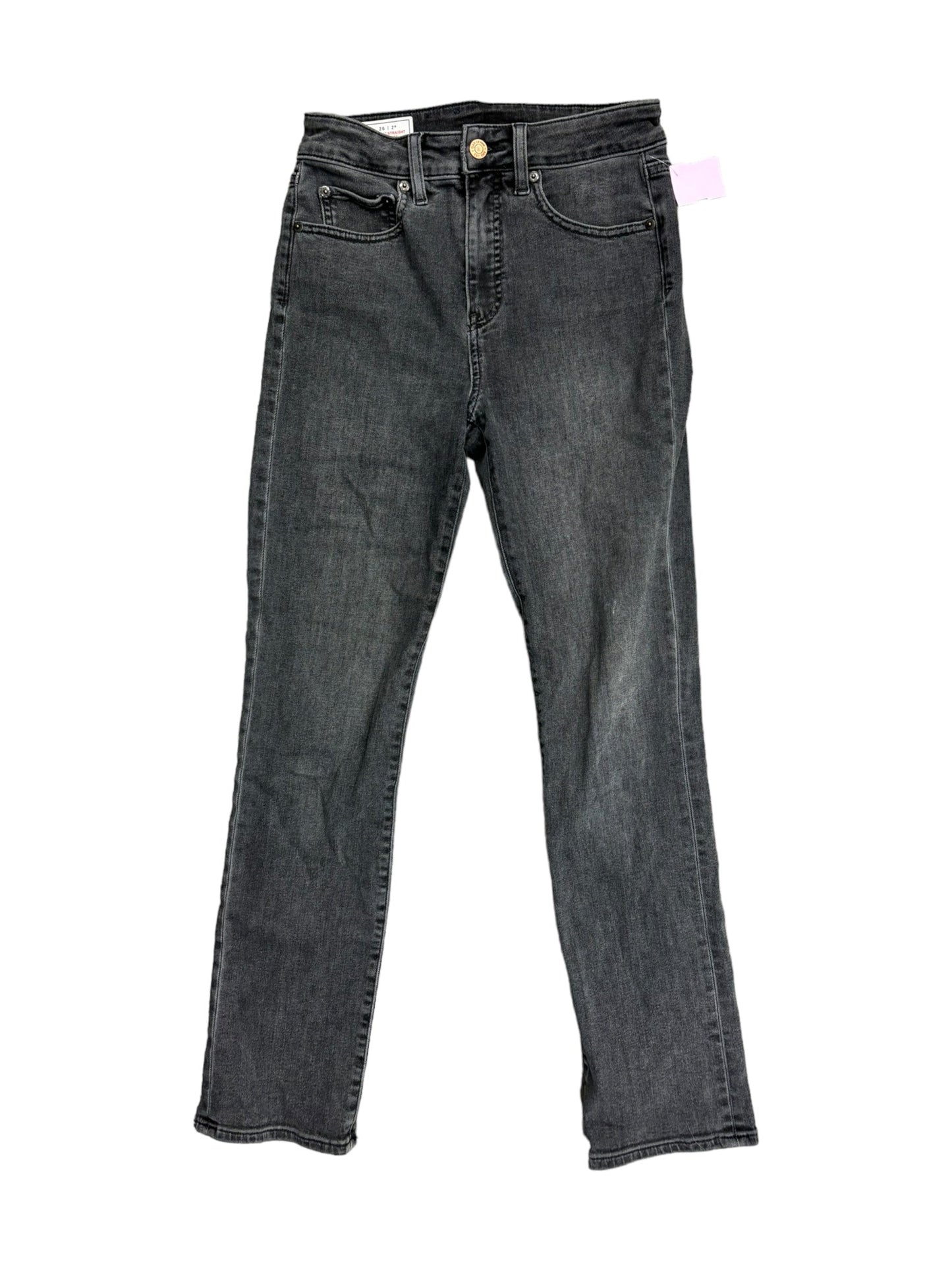 Grey Jeans Straight Gap, Size 2