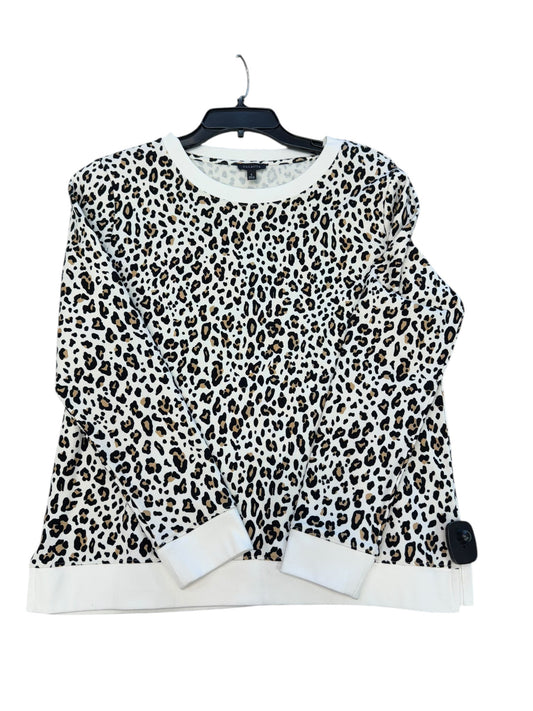 Top Long Sleeve By Talbots In Animal Print, Size: S