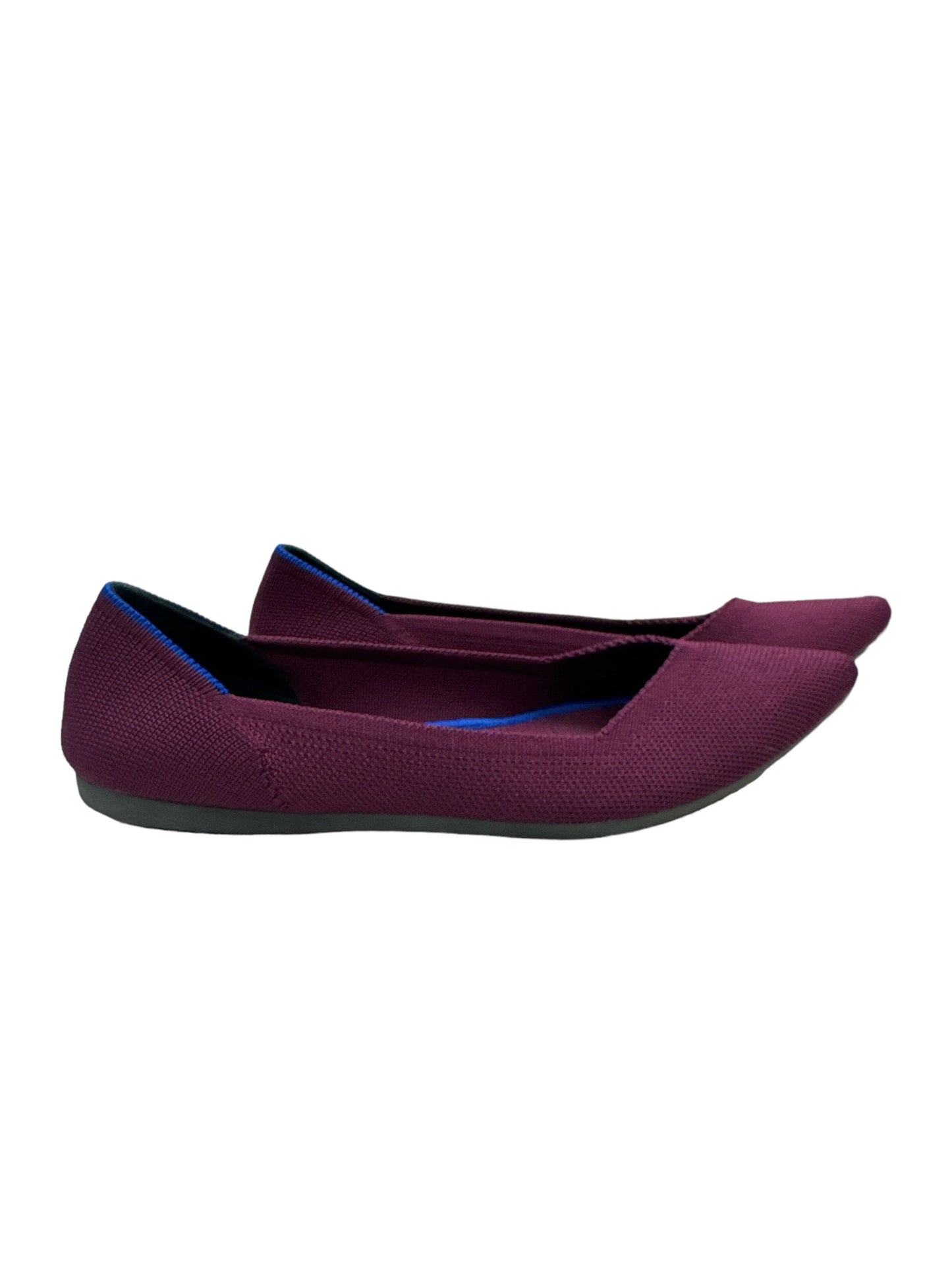 Shoes Flats By Rothys In Purple, Size: 8