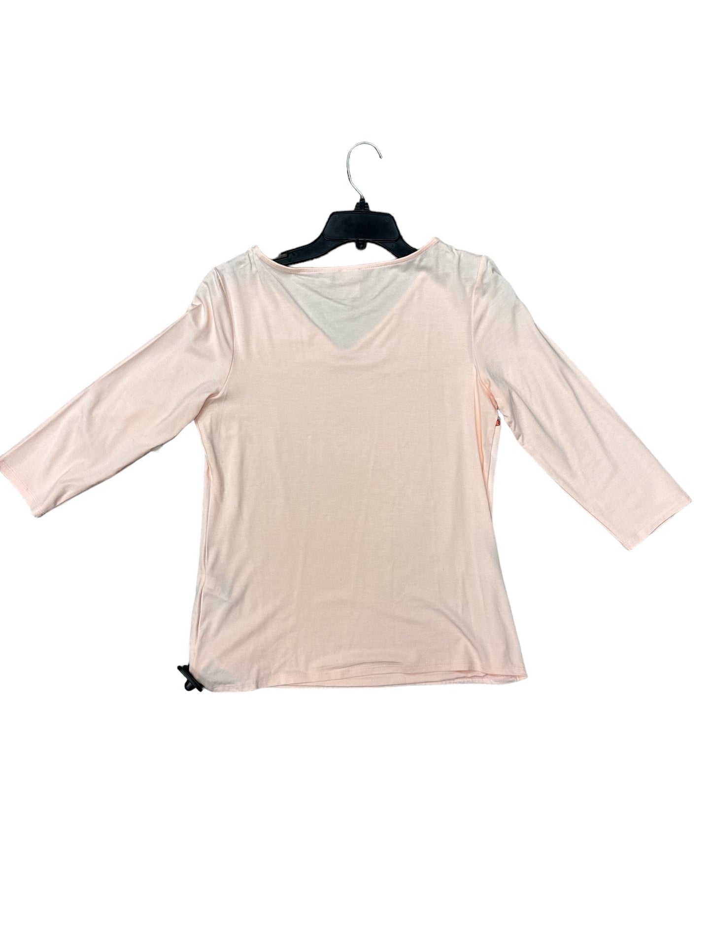 Top Long Sleeve By Chicos In Pink, Size: S