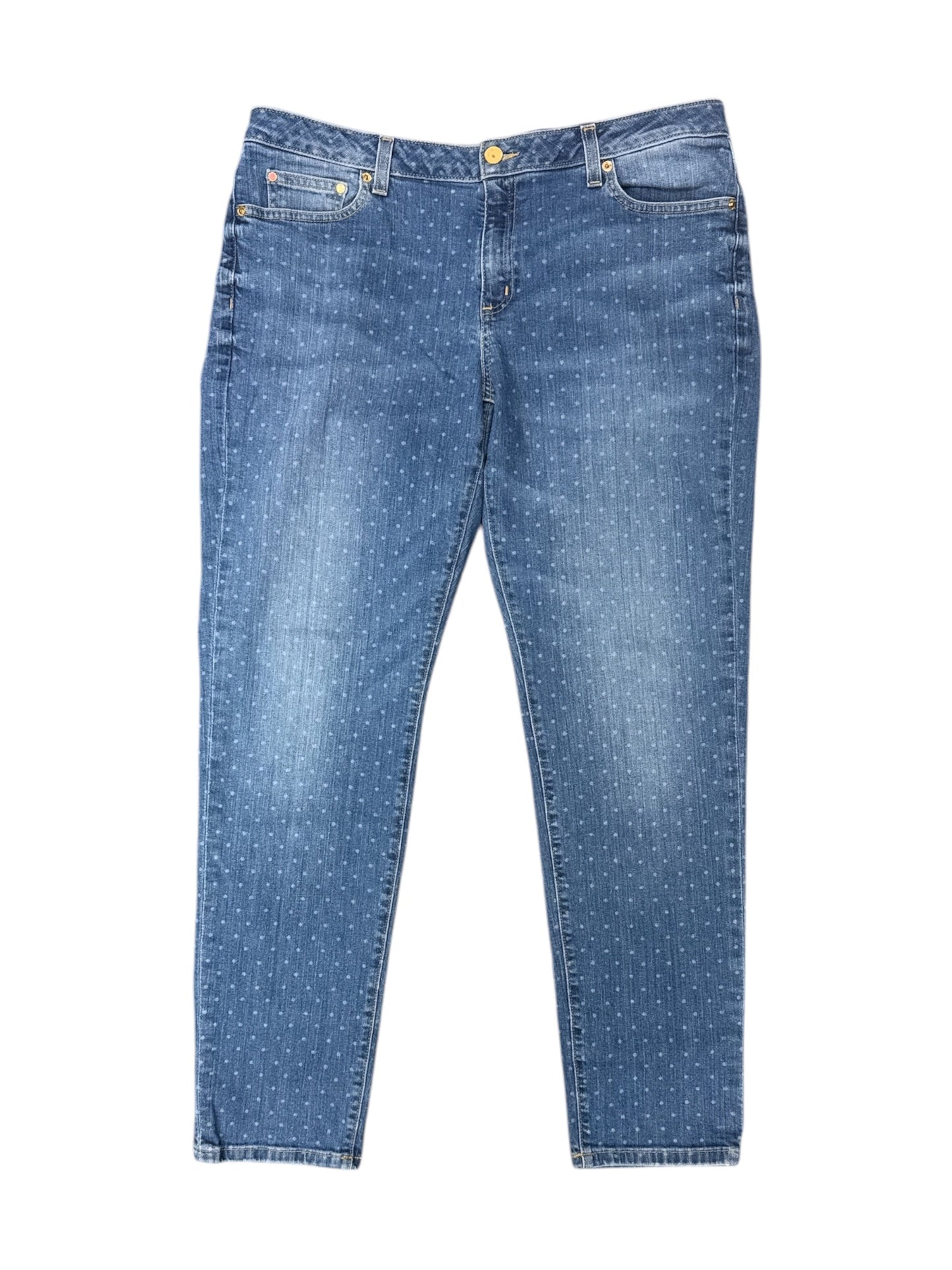 Jeans Designer By Michael Kors In Blue Denim, Size: 12