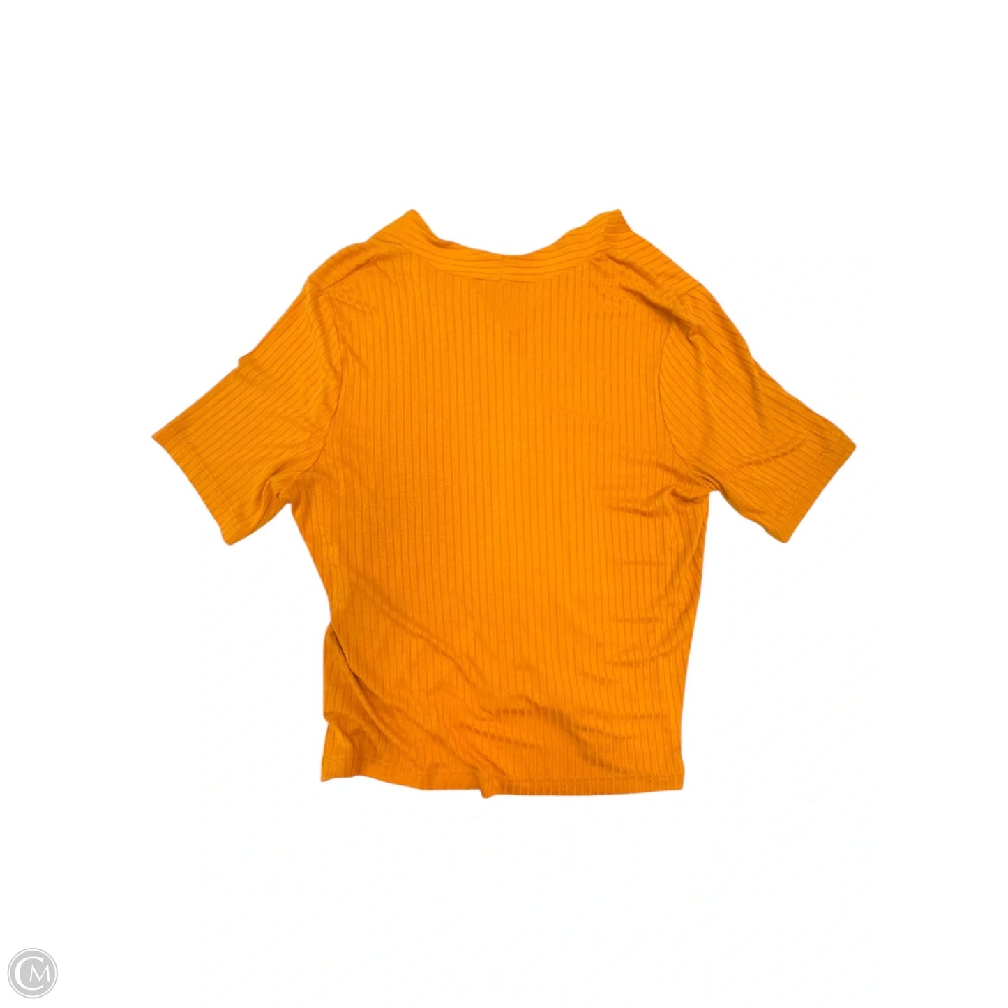 Top Short Sleeve By Worthington In Orange, Size: Xxl