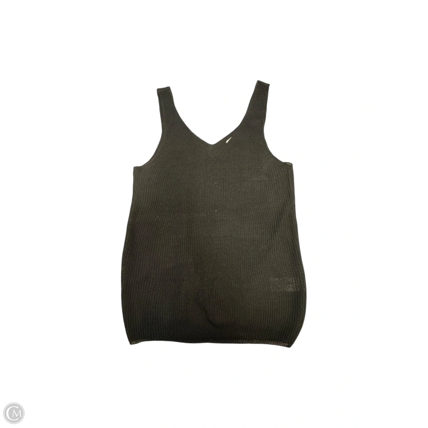 Tank Top By Double Zero In Black, Size: M