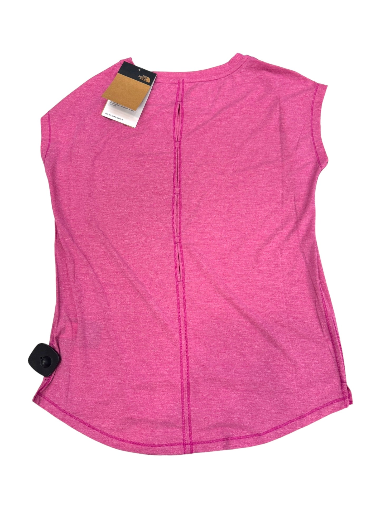 Pink Athletic Top Short Sleeve The North Face, Size Xs