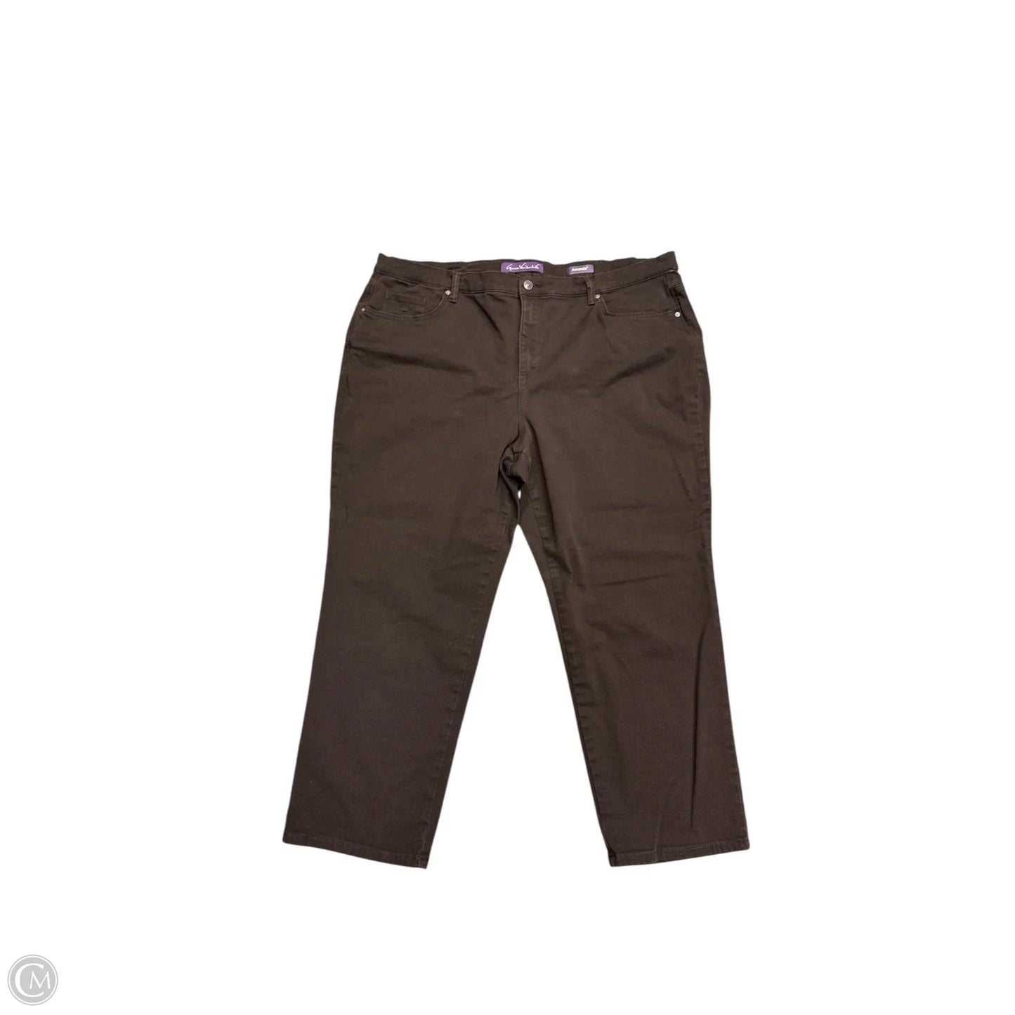 Pants Other By Gloria Vanderbilt In Brown, Size: 24