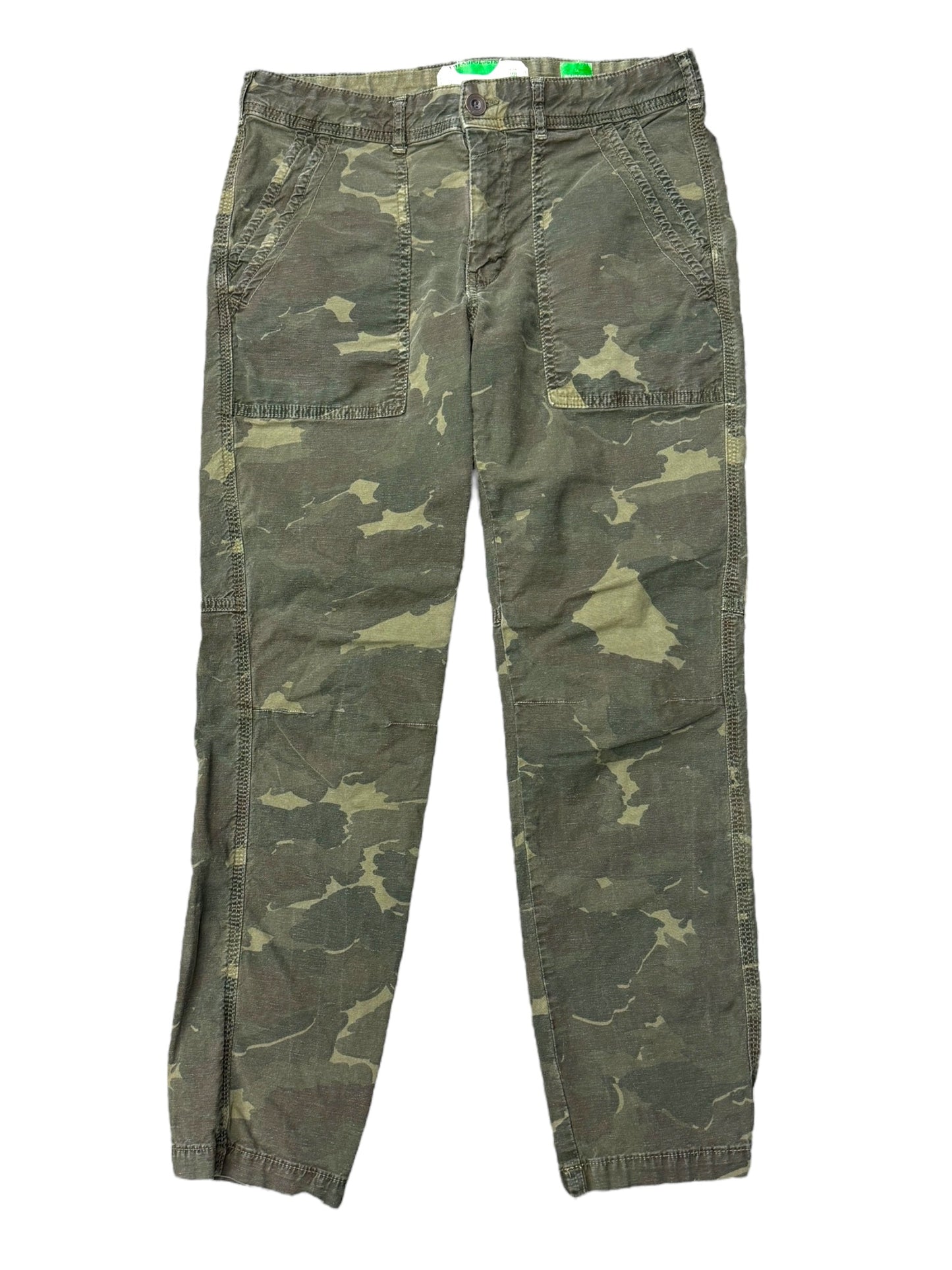 Green Pants Cargo & Utility Anthropologie, Size 6