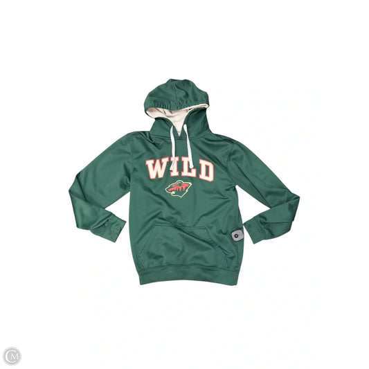 Sweatshirt Hoodie By Nhl In Green, Size: S