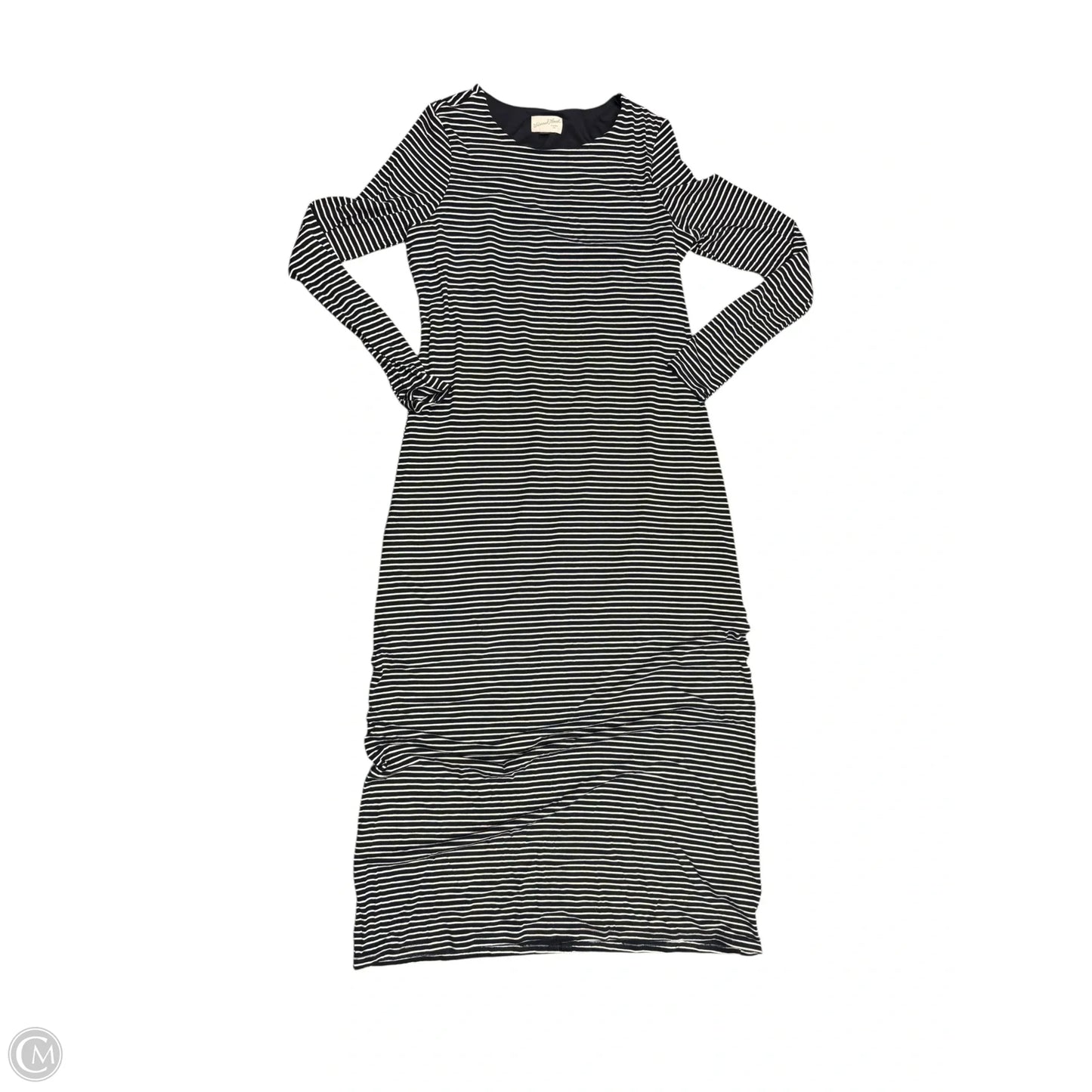 Dress Casual Maxi By Universal Thread In Striped Pattern, Size: 10