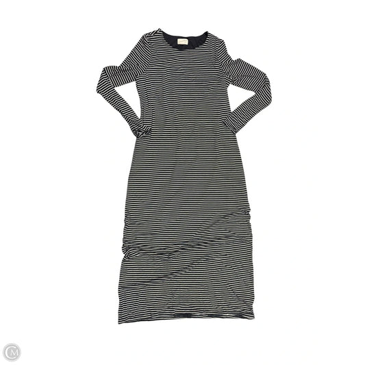 Dress Casual Maxi By Universal Thread In Striped Pattern, Size: 10