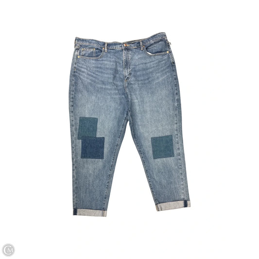 Jeans Boyfriend By Universal Thread In Blue Denim, Size: 18
