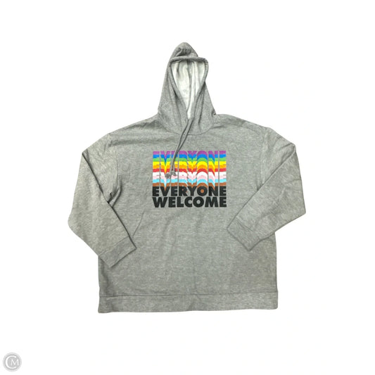Sweatshirt Hoodie By Target In Grey, Size: Xxl