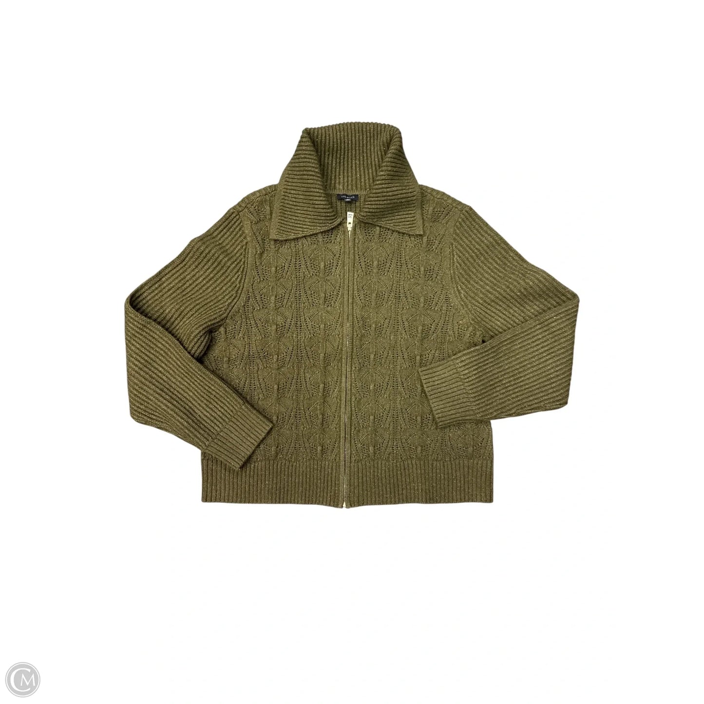Sweater By Talbots In Green, Size: Xl
