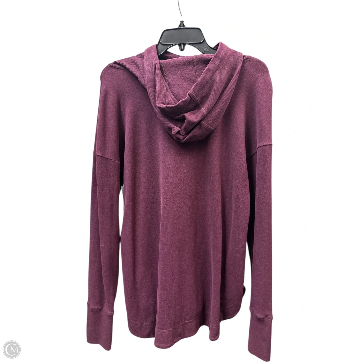 Athletic Top Long Sleeve Hoodie By Sweaty Betty In Purple, Size: S