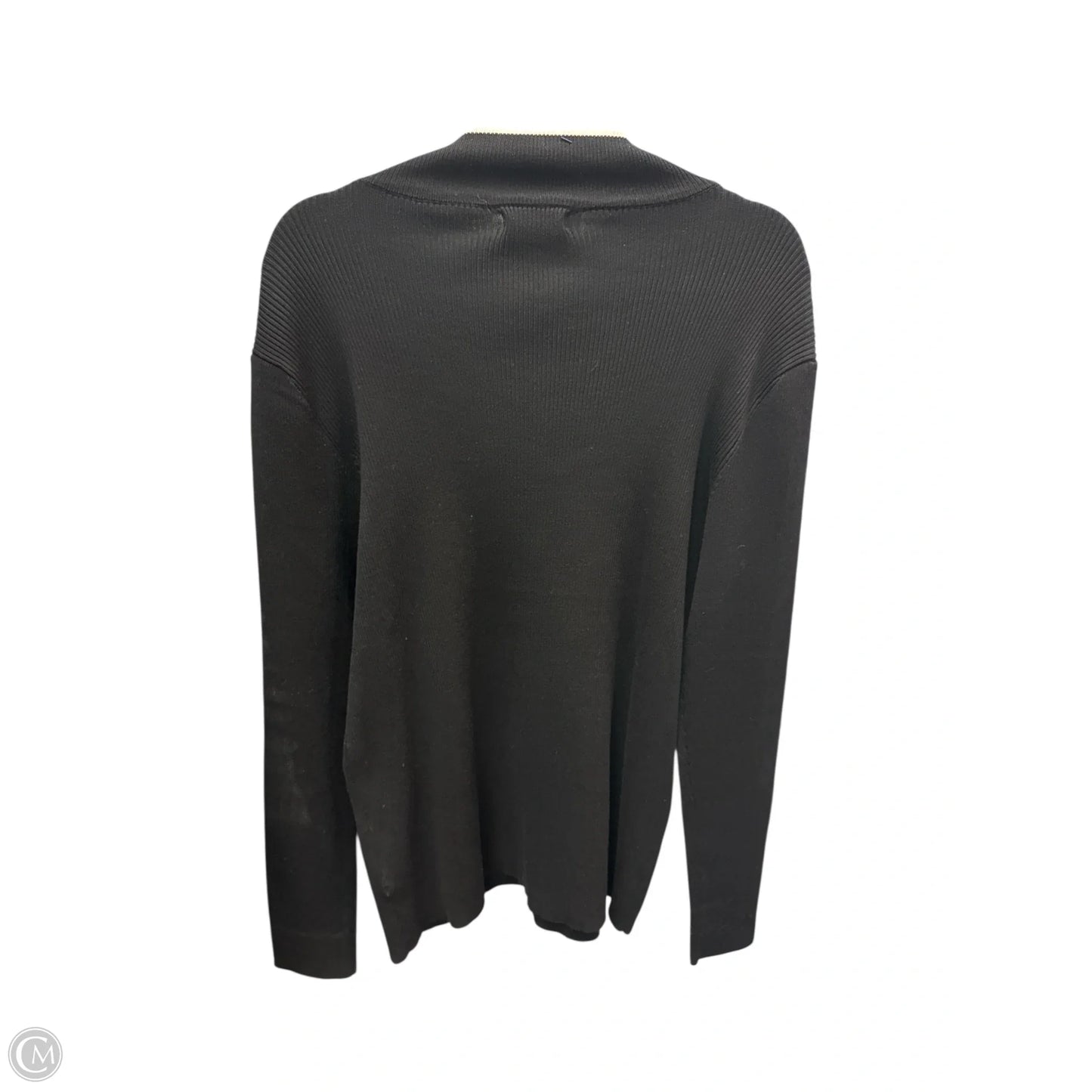 Sweater By Calvin Klein In Black, Size: L