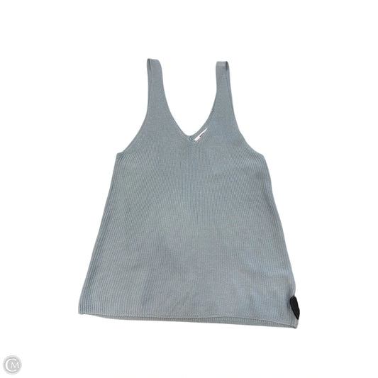 Top Sleeveless By Double Zero In Blue, Size: L
