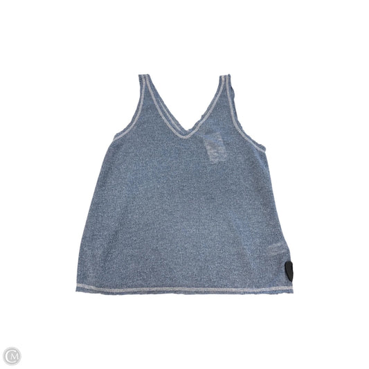 Top Sleeveless By Clothes Mentor In Blue, Size: M