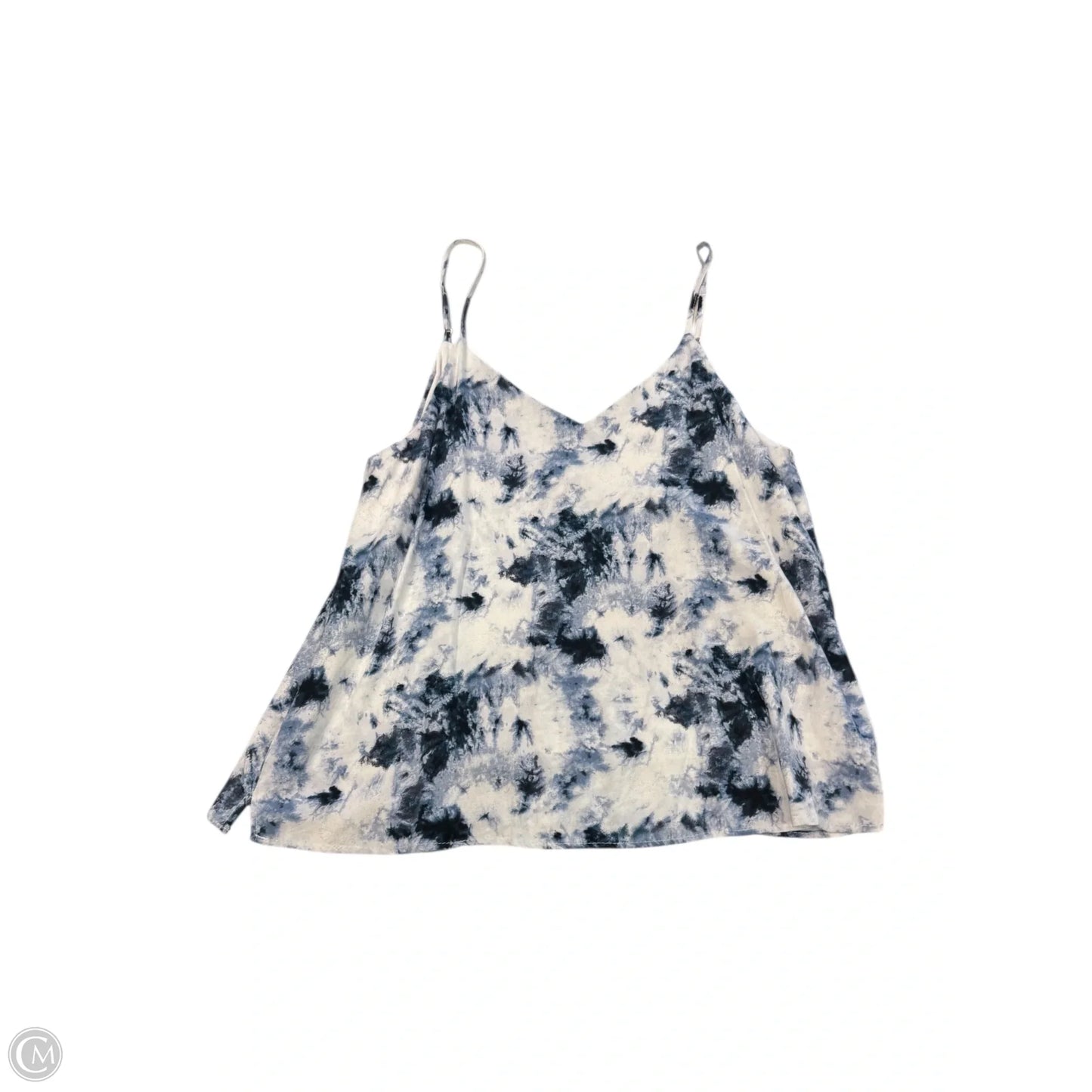 Top Sleeveless By Double Zero In Blue, Size: M