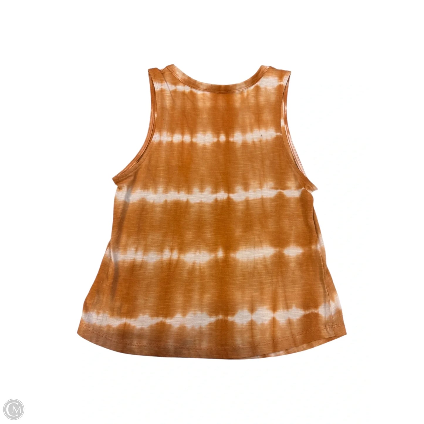 Top Sleeveless By Double Zero In Orange, Size: S