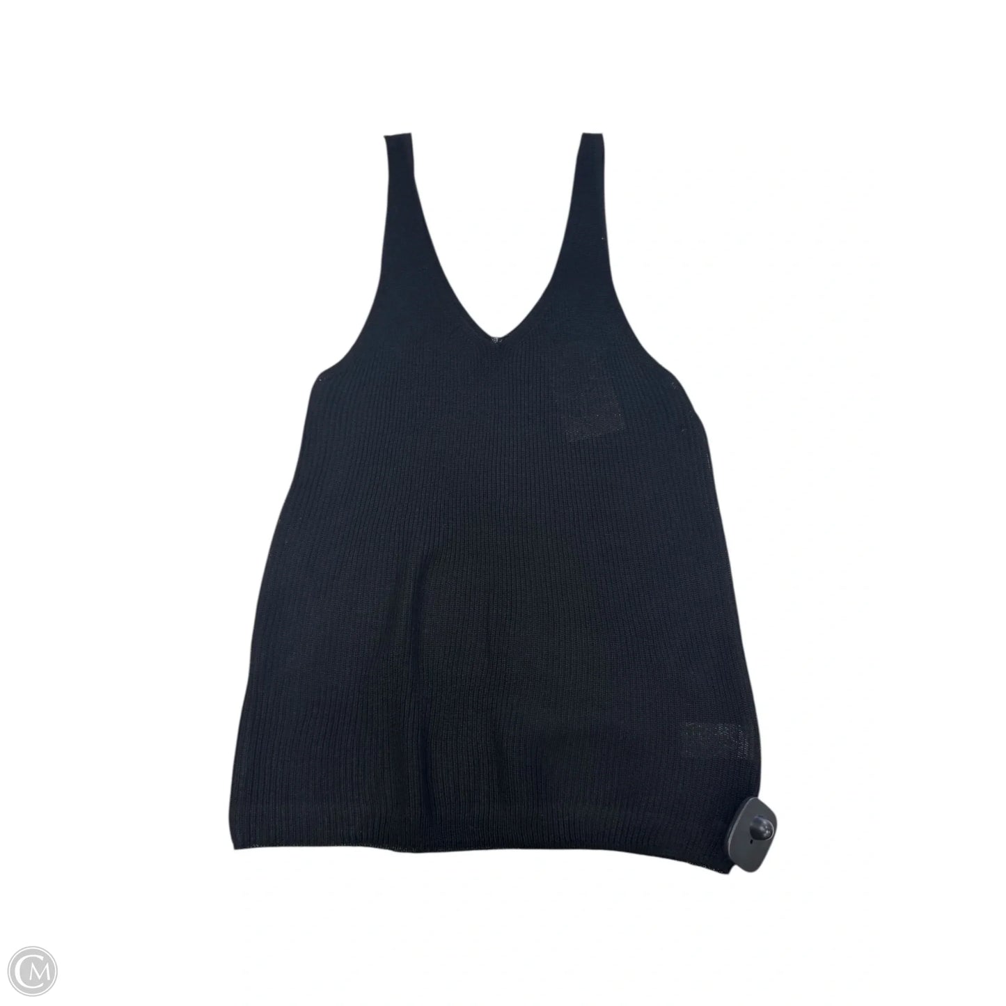 Top Sleeveless By Double Zero In Black, Size: M
