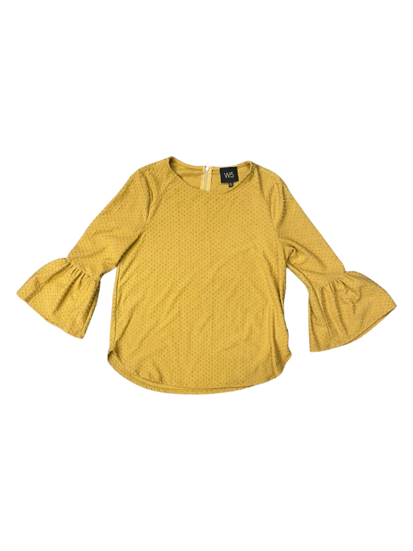 Yellow Top Long Sleeve W5, Size S