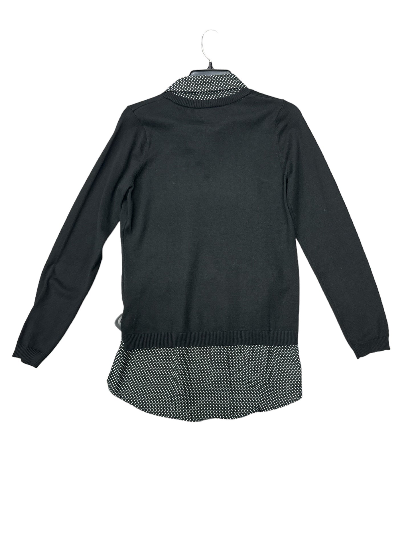 Black Top Long Sleeve Adrianna Papell, Size S