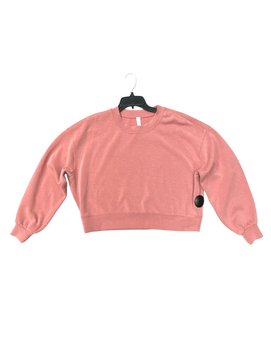 Pink Athletic Sweatshirt Collar Lululemon, Size 8