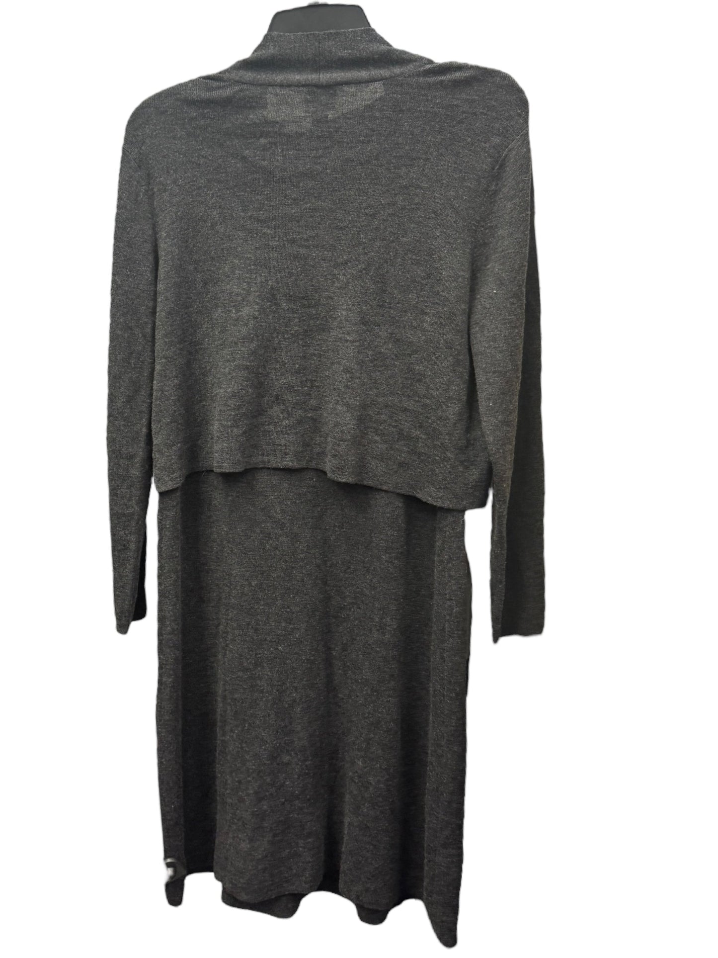 Dress Set 2pc By Eileen Fisher In Grey, Size: Lp