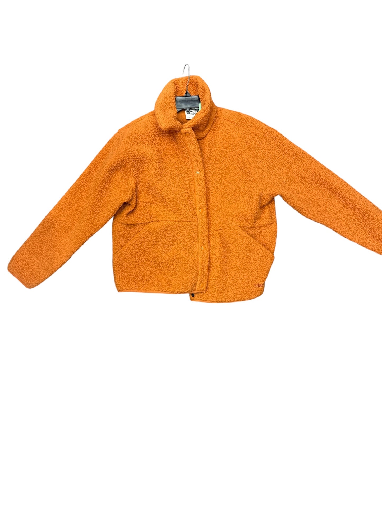 Sweatshirt Collar By Marmot In Orange, Size: L