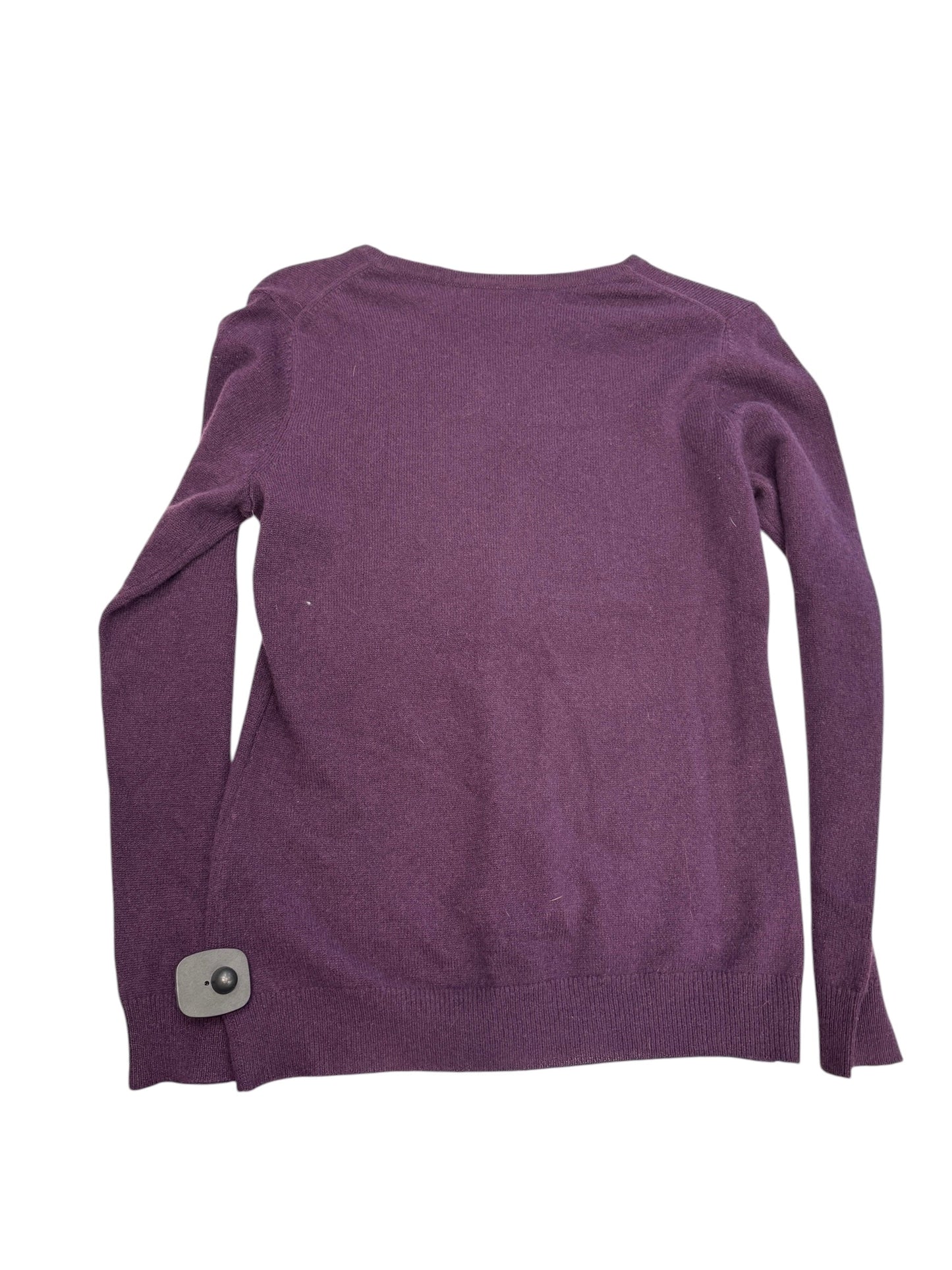 Sweater By Charter Club In Purple, Size: S