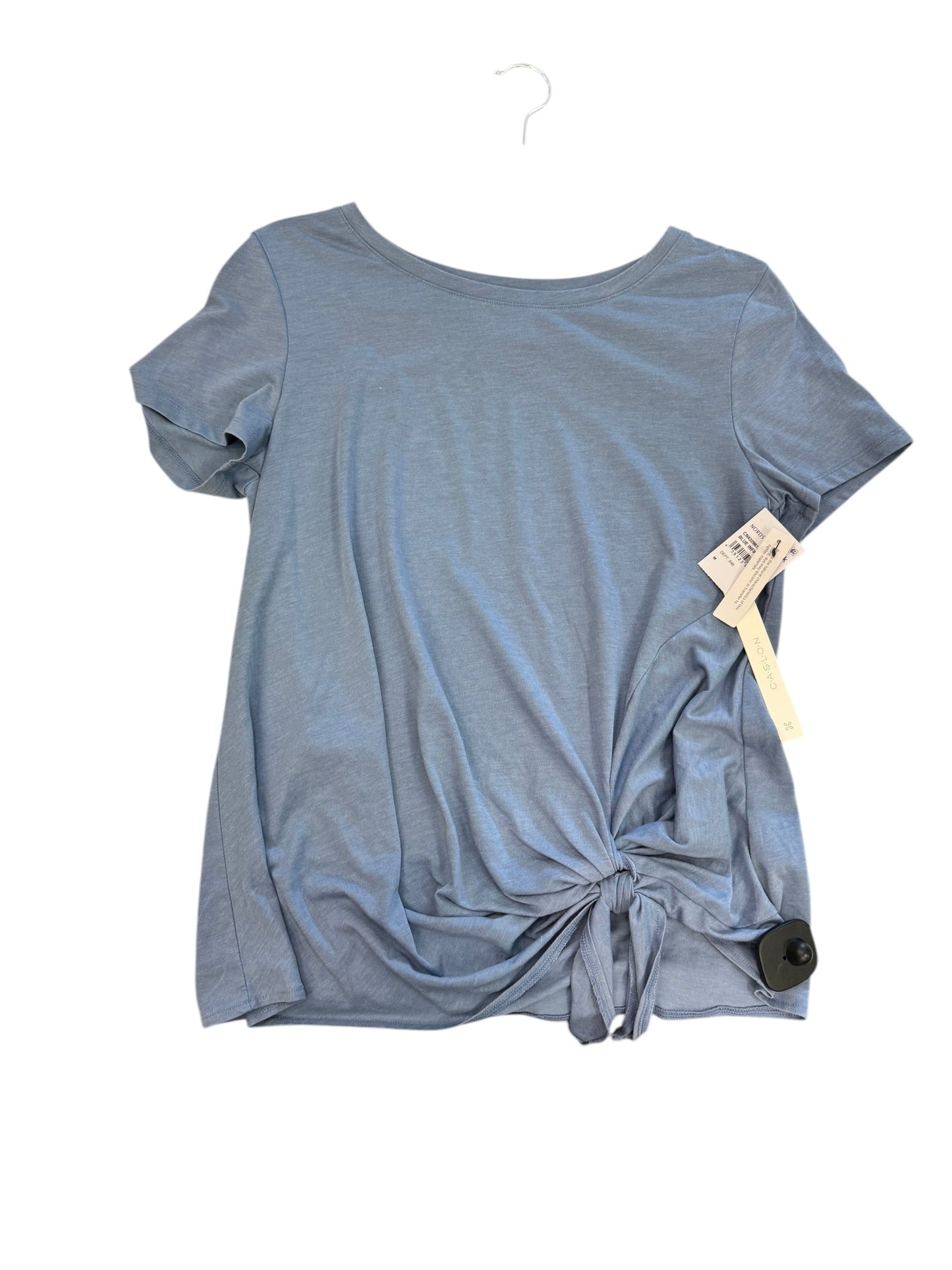 Top Short Sleeve By Nordstrom In Blue, Size: M