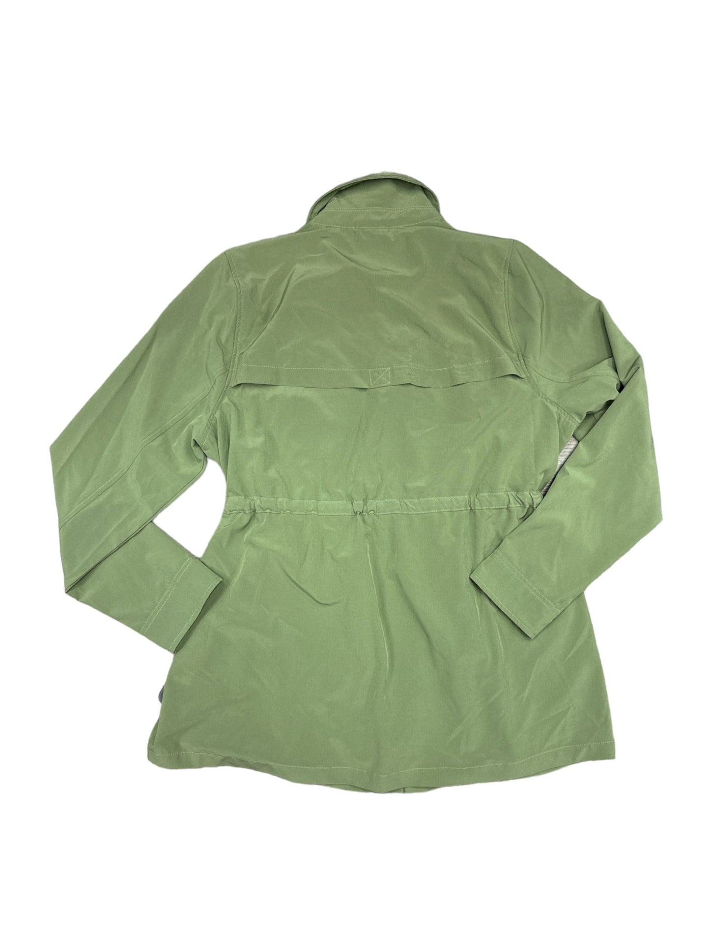 Jacket Windbreaker By Torrid In Green, Size: L